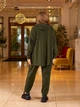 Спортивный костюм женский ELFBERG VM-383 56-58 Хаки (2000001034583) - изображение 2