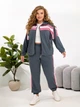 Спортивный костюм женский ELFBERG VM-433 52-54 Графитовый (2000001035283) - изображение 3