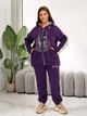 Спортивный костюм женский ELFBERG VM-895 56-58 Сливовой (2000001042885) - изображение 6