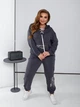 Спортивный костюм женский ELFBERG VM-421 48-50 Графитовый (2000001034811) - изображение 6
