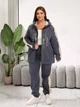 Спортивный костюм женский ELFBERG VM-895 48-50 Графитовый (2000001042830) - изображение 3