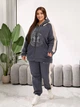 Спортивный костюм женский ELFBERG VM-895 52-54 Графитовый (2000001042847) - изображение 8