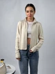 Кардиган вязаный с примесью шерсти женский ELFBERG AD-0105 42-46 Бежевый (2000001076040) - изображение 5