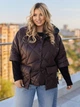 Куртка демисезонная женская ELFBERG MAR-0555 60-62 Шоколадная (2000001069608) - изображение 1