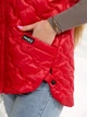 Теплый жилет короткий женский ELFBERG MAR-0470 54-56 Красный (2000001066935) - изображение 4