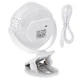 Портативний вентилятор Adler AD 7335 6 Вт 12,7 см 3 швидкості 360° White (5906843080016) - изображение 3