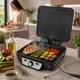 Электрогриль Esperanza Provolone EKG007 1800 Вт Stainless Steel (5901299914649) - изображение 7