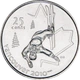 Монета 25 центів 2008 XF Лижний фрістайл. XXI winter Olympic Games, Vancouver 2010 - Freestyle Skiing - зображення 1