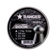 Пули пневматические RANGER Diabolo Doom Heavy 5,5 мм 1,175 г 250 шт (5902944176023) - изображение 2