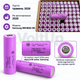 Акумулятори Samsung INR18650-35E 3400 mAh Li-ion 3.7 В 8A 18650 без захисту — комплект 8 шт 2026 рік - зображення 3
