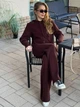 Костюм женский ELFBERG QS-14036 42-46 Шоколадный (2000001076026) - изображение 7