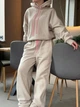 Спортивный костюм на флисе женский ELFBERG BS-951 42-46 Бежевый (2000001092651) - изображение 3