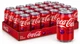 Упаковка безалкогольного газованого напою Coca-Cola Cherry 0.33 l х 24 - изображение 1