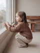 Светрик вязаный Talvi «Монно», темно-бежевый Talvi 92/98 (6145) - изображение 4
