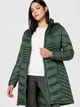 Куртка демисезонная удлиненная с капюшоном женская Calvin Klein 799669007 XL Зеленая (1163161085) - изображение 4