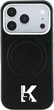 Etui na smartfon Apple iPhone 18 Pro Max/17 Pro Max Karl Lagerfeld Grained Embossed Ring & Kameo Logo MagSafe Black (KLHMP18X6PWBKECK) - obraz 2
