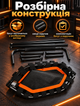 Фитнес-батут с ручкой 105 см для кардио тренировок до 150 кг компактный домашний тренажер - изображение 8