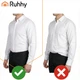 Підтяжки для сорочки чоловічі Ruhhy Black (5900779962316) - зображення 4