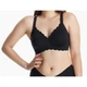 Бюстгальтер для кормления Momcozy YN46 Floral Support бесшовный размер S Black (0810123507528) - изображение 1