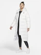Пуховик зимний длинный женский Nike W Nsw Tf City Hd Parka DH4081-100 M Белый (195239550461) - изображение 4