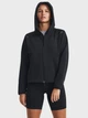 Толстовка на молнии с капюшоном женская Under Armour Unstoppable Flc Fz 1379842-001 S Черная (196883876693) - изображение 1