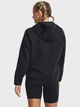 Толстовка на молнии с капюшоном женская Under Armour Unstoppable Flc Fz 1379842-001 S Черная (196883876693) - изображение 2