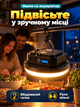 Фонарь аккумуляторный светодиодный LED светильник на аккумуляторе туристический портативный магнитный подвесной фонарик лампа - изображение 3