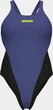 Купальник слитный для женщин Arena TEAM SWIMSUIT SWIM TECH SOLID темно-синий, черный 36 - изображение 7