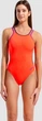 Купальник слитный для женщин Arena DUOGRAF SWIMSUIT V BACK коралловый 36 - изображение 1