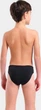 Плавки слипы для мальчиков Arena BOLD SWIM BRIEFS черный, голубой Дит 128 см - изображение 4