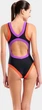 Купальник слитный для женщин Arena BOLD LINES SWIMSUIT черный 38 - изображение 4