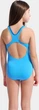 Купальник слитный для девушек Arena BAY SWIMSUIT SWIM PRO BACK голубой Дит 152 см - изображение 4