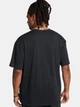 Футболка длинная мужская Under Armour Ua M Hw Os Sm Box Ss 1386803-001 L Черная (197777410634) - изображение 2