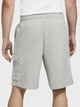 Шорты хлопковые короткие мужские Nike Sportswear Club Grey DD7014-063 S Серые (194956595854) - изображение 2