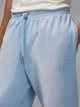 Спортивный костюм мужской Nike M J Flt Wash Flc Po + M J Flt Wash Flc Pant FV7249-407&FV7253-407 L Голубой (3092392299302) - изображение 9