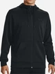 Спортивна кофта флісова чоловіча утеплена Under Armour Armour Fleece Fz Hoodie 1373357-001 M Чорна (2009000384556) - зображення 1