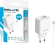 Ładowarka Beline 45W GaN USB-A/USB-C z kablem USB-C to USB-C BLN2CW45C White (5906849665095) - obraz 2