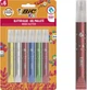 Zestaw kleju w sztyfcie BIC Metallic Glitter 6 szt (3086126720531) - obraz 2