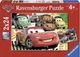 Puzzle Ravensburger Auta Nowe przygody 2 x 24 elementy (4005556089598) - obraz 1