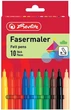 Фломастери Herlitz 10 кольорів (4008118649131) - зображення 1
