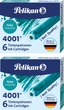 Набір чорнильних картриджів Pelikan коротких Turquoise 6 шт (4012700301703) - зображення 1