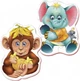 Baby puzzle Słonik-Małpka Roter Kafer (4820174841843) - obraz 3