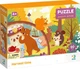 Puzzle DoDo Sprzątanie w lesie 60 elementów (4820198243524) - obraz 1