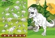 Kolorowanka z naklejkami Ideyka Świat drapieżnych dinozaurów (4823104380955) - obraz 2