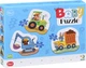 Puzzle 3 w 1 DoDo Transport (4823115906489) - obraz 1