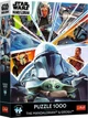Пазл Trefl Premium Plus Lucasfilm Star Wars The Mandalorian The Mandalorian & Grogu 1000 елементів (5900511121469) - зображення 1