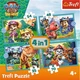 Puzzle Trefl Paw Patrol The Dino Movie Opowieści z wyspy dinozaurów 35+48+54+70 elementów (5900511346879) - obraz 5