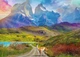 Puzzle Trefl South America Llama in Patagonia 500 elementów (5900511375695) - obraz 2