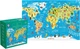 Puzzle trójwarstwowe Interdruk Kids World Map 5 48x33 cm 250 szt. (5902277368966) - obraz 2