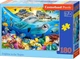 Puzzle Castorland Delfiny w tropikach 180 elementów (B-018468) (5904438018468) - obraz 1